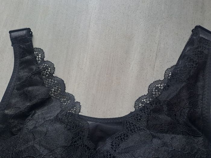 Soutien-gorge brassière noir Taille XL - photo numéro 5