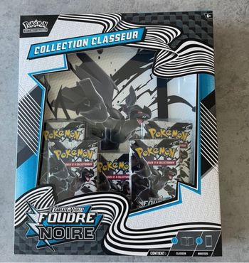 Lot de 2 Coffrets Classeur Foudre noire/Flamme blanche EV10.5 - Pokemon - ev 10.5 - neuf et scellés