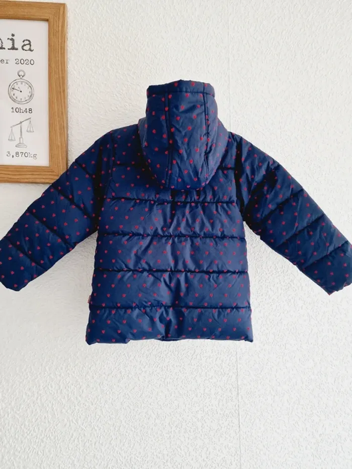 Levi's - Doudoune / veste / manteau doublé polaire, manches longues avec capuche - Neuve ! (3 ans) - photo numéro 4