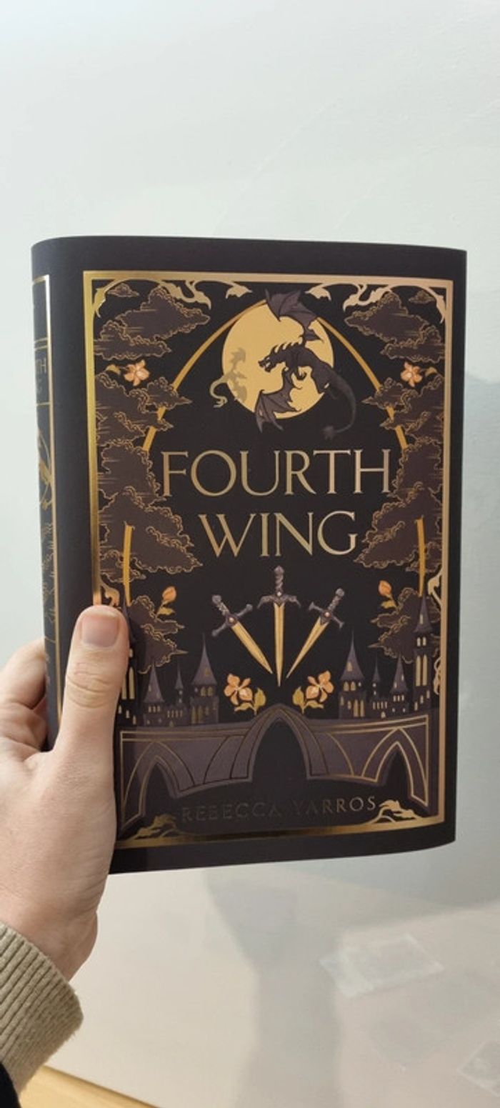 Fourth Wing special English eddition + limited Dust Jacket  + Goodies - photo numéro 4