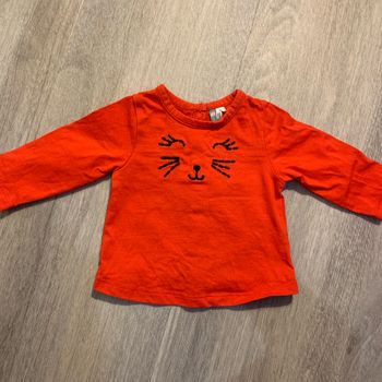 Tee shirt manche longue 1 mois