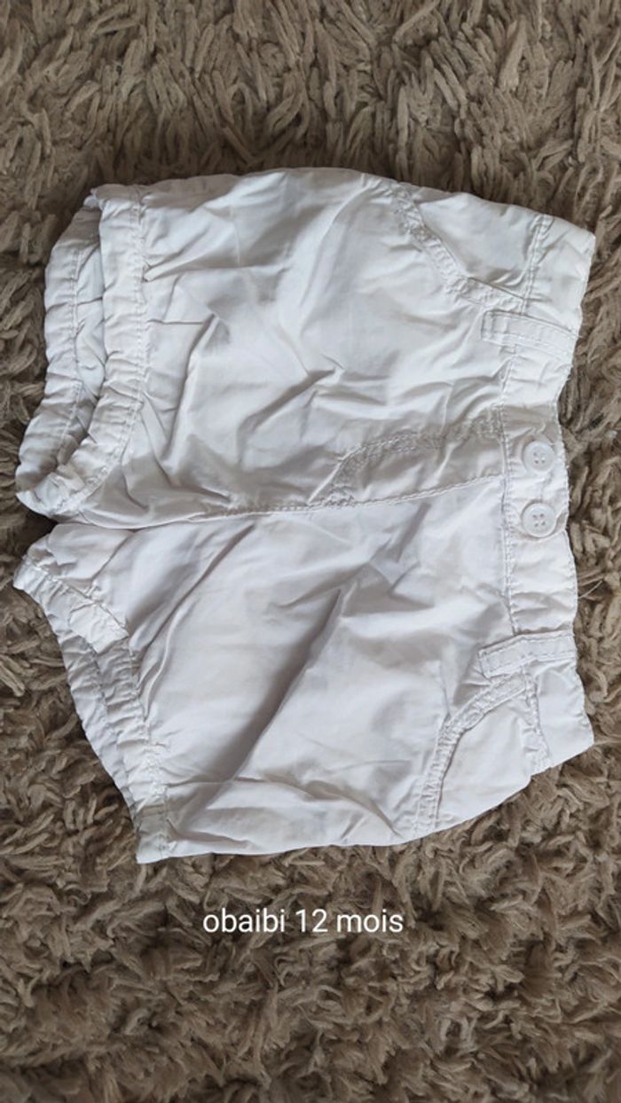Short obaibi 12 mois
