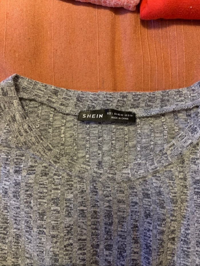 Lot 2 ensembles t-shirt / cycliste gris et grise - photo numéro 4