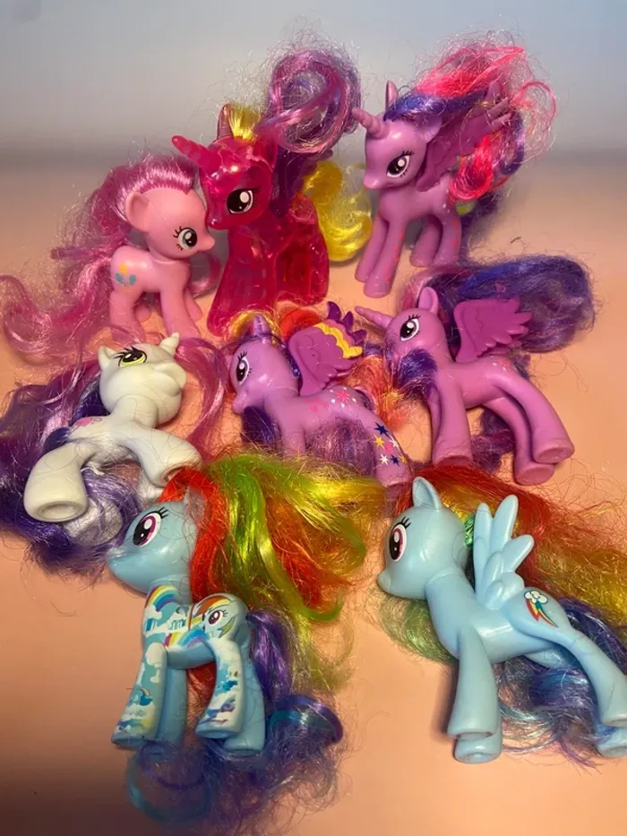 Lot de 27 pony de « my Little pony » bon état général - photo numéro 7