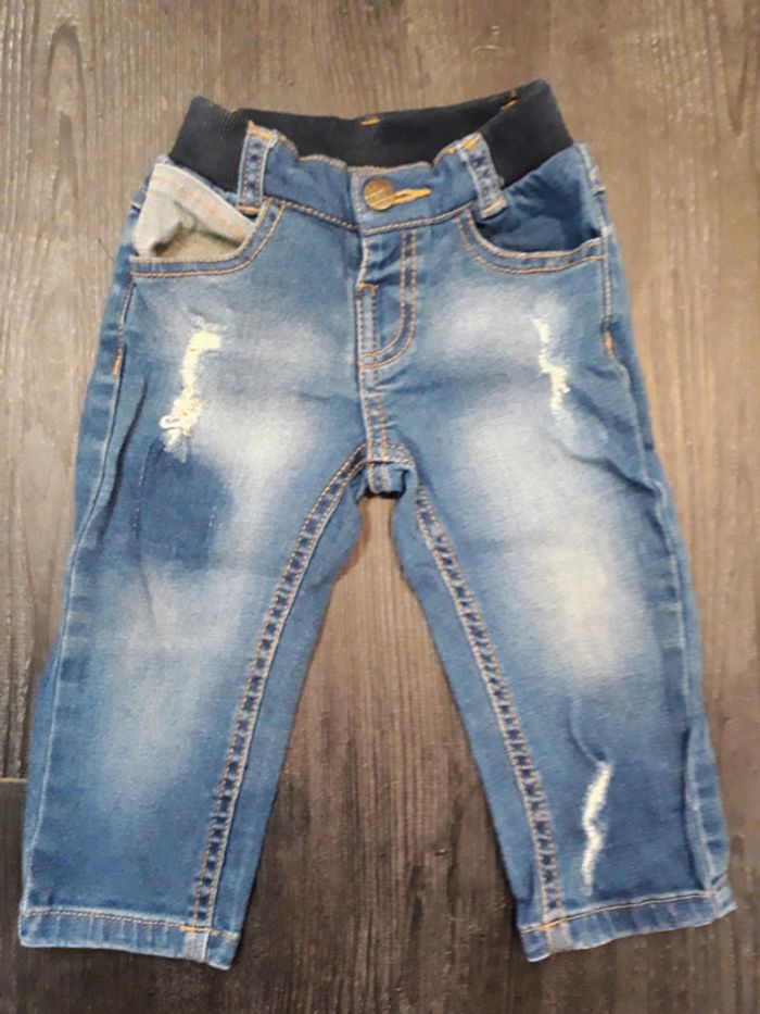 Jean effet usé