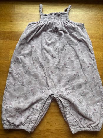 Jolie salopette Bout’chou 9 mois fille