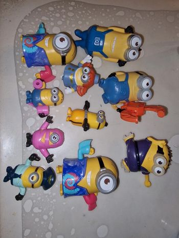 Lot figurines Minions