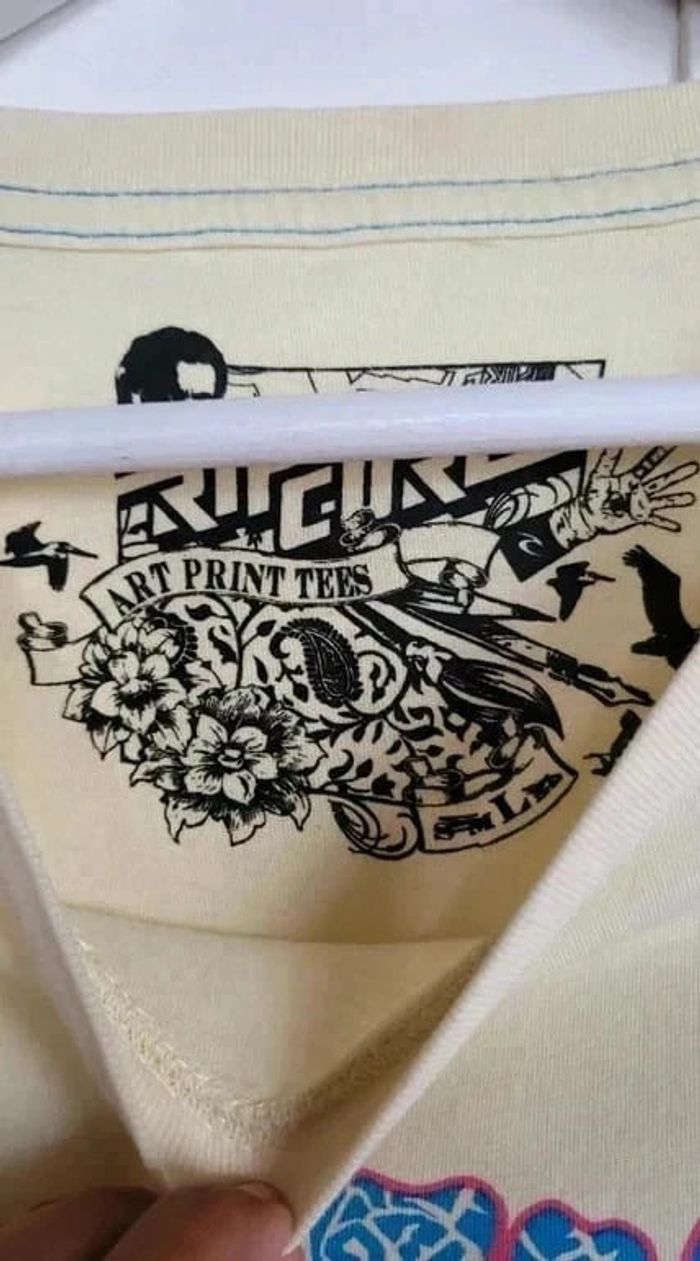 Tee shirt vintage surfwear Rip Curl pépite Taille L - photo numéro 7