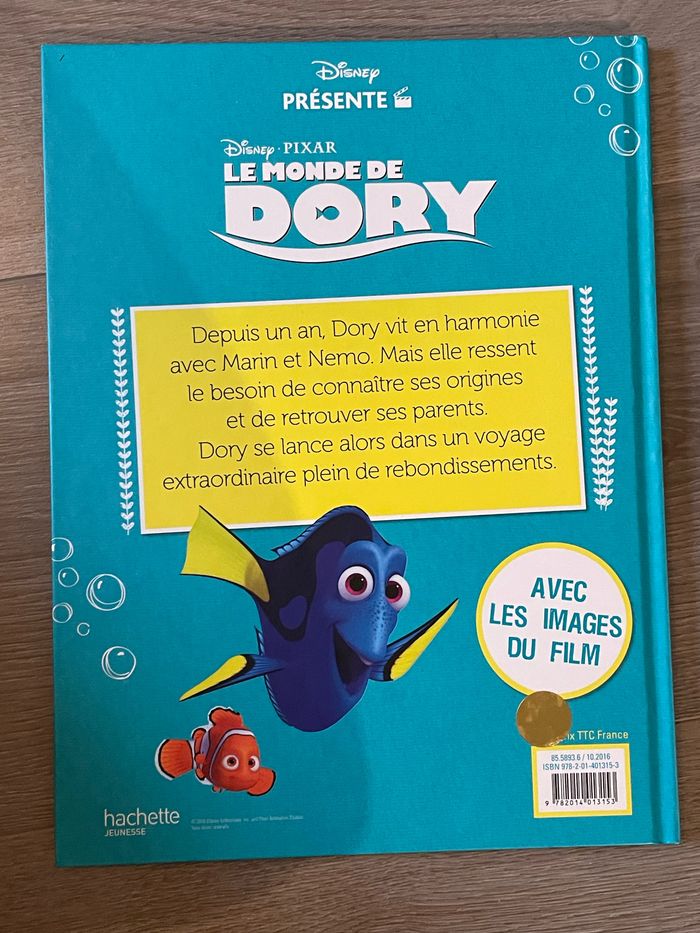 Le monde de Dory livre - photo numéro 2