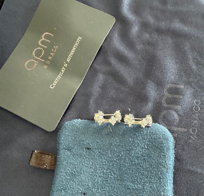 Boucles d’oreilles créole apm Monaco - photo numéro 4