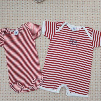 Barboteuse et body Petit bateau