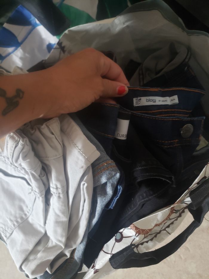 Sac caba remplis jean 14,16ans