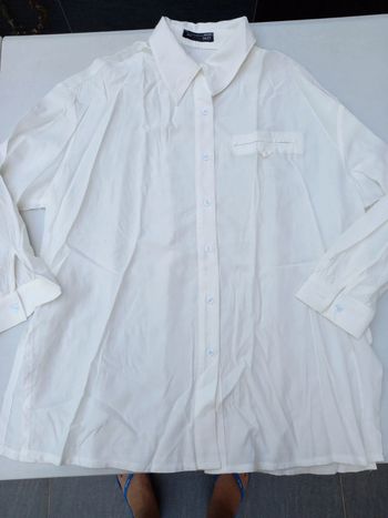 Chemisier blanc taille M