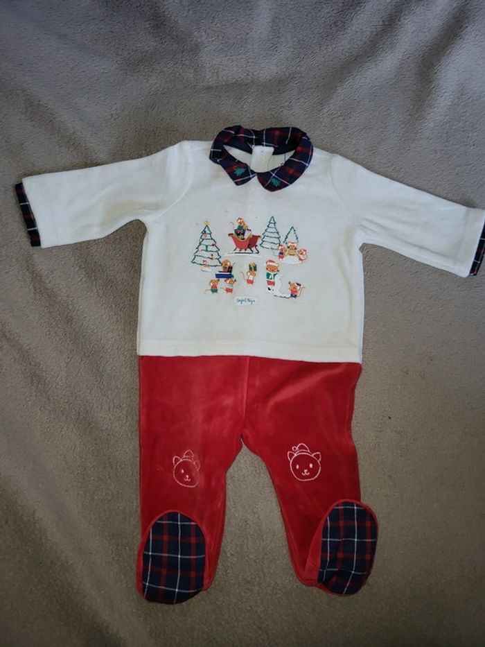 Pyjamas Noël mixte 3mois