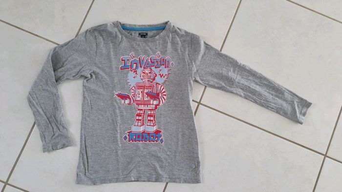 T-shirt ML garçon 10 ans kiabi ch3 - photo numéro 2