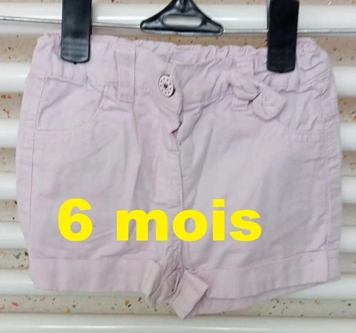 Short rose Kitchoun Taille 6 mois