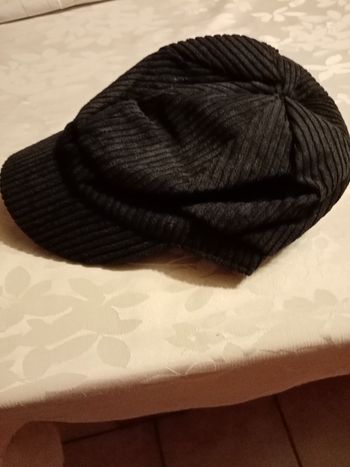 Casquette velours