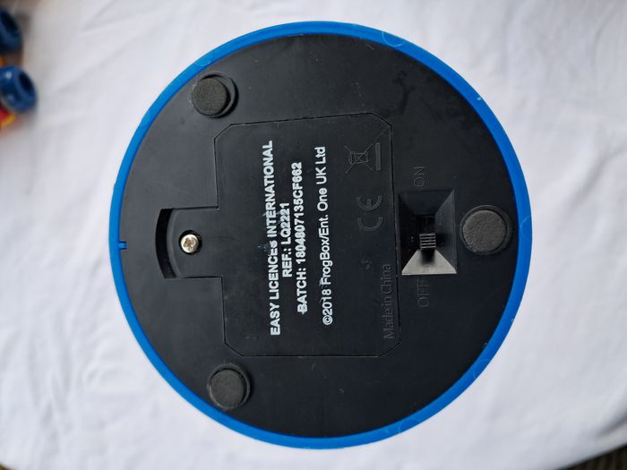 Lampe à paillettes bleu Pyjamasques Hauteur 33 cm 2018 - photo numéro 3