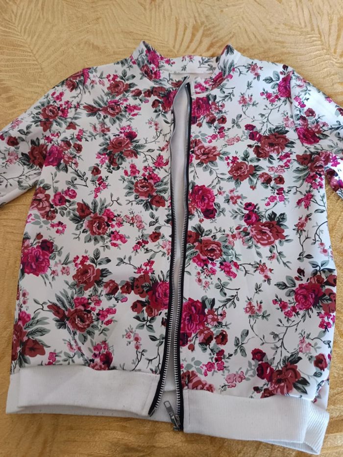 Veste à fleurs - photo numéro 2