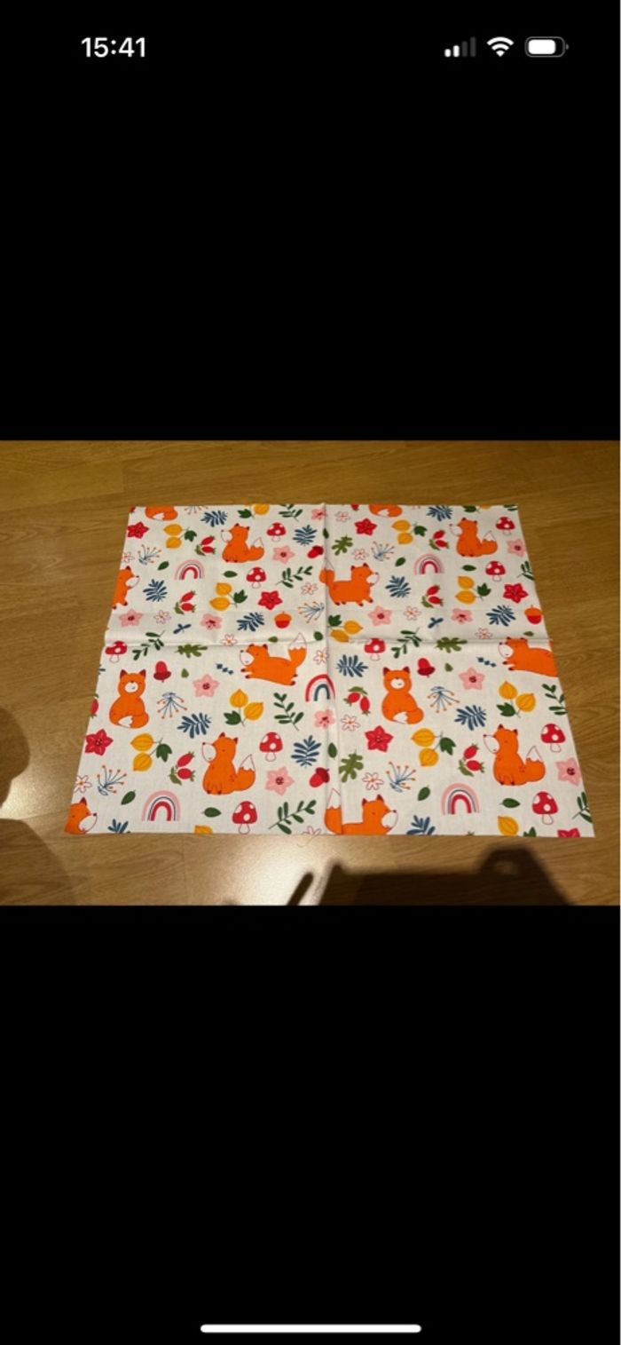 Morceau de tissu automnale 56*45cm neuf