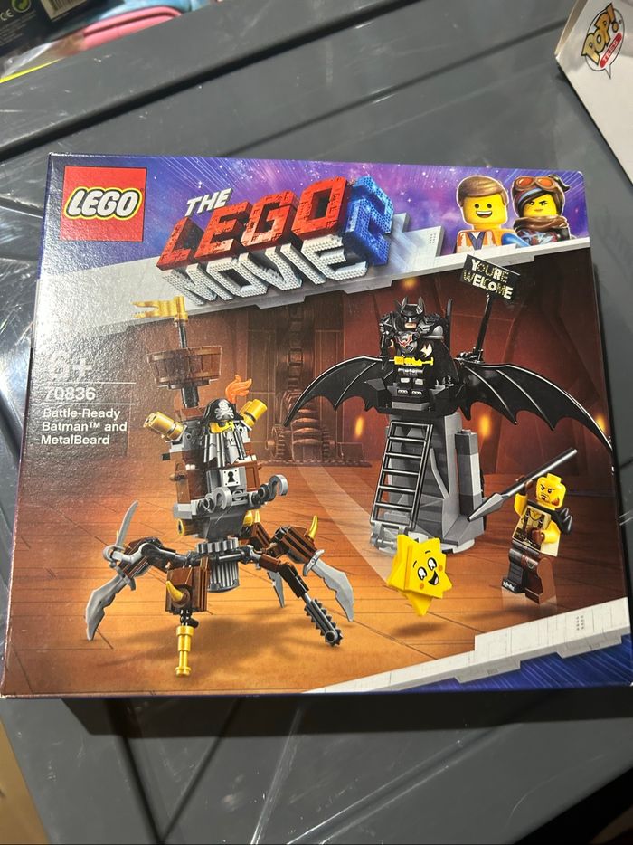 70836 LEGO Movie 2 Batman en armure de combat et Barbe d'acier
