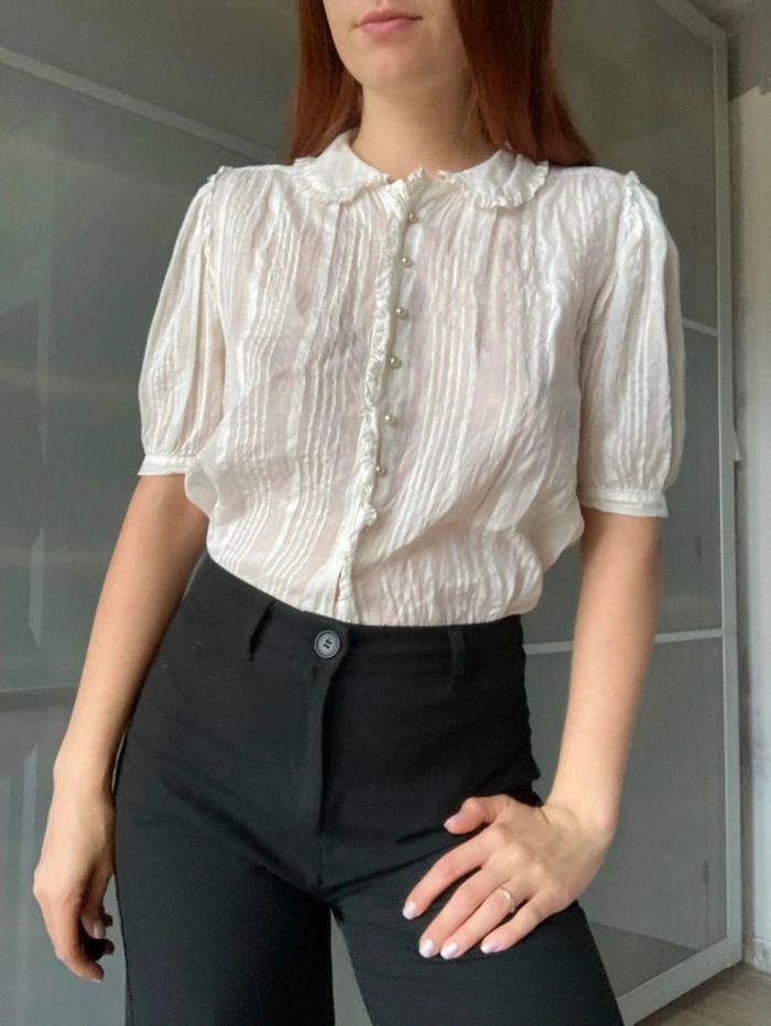 Chemisier 36/38 vintage - photo numéro 2