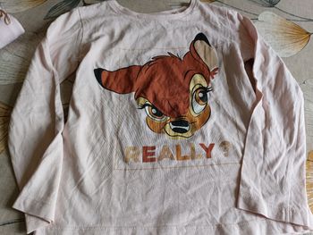 T-shirt à manches Bambi 8 ans