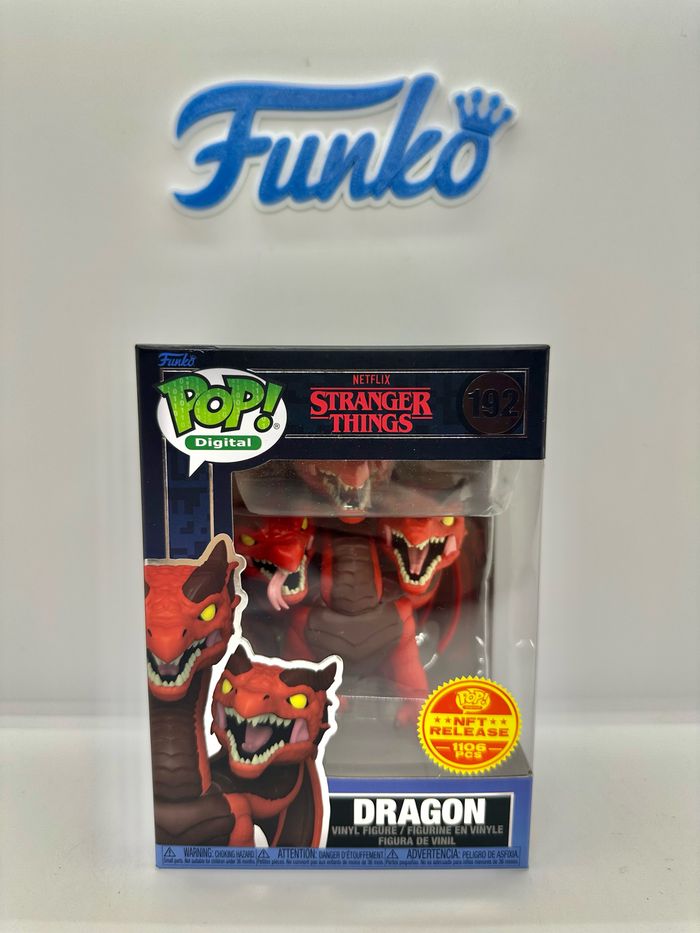 Funko Pop NFT Stranger Things Dragon 192 1106 Pcs - photo numéro 2