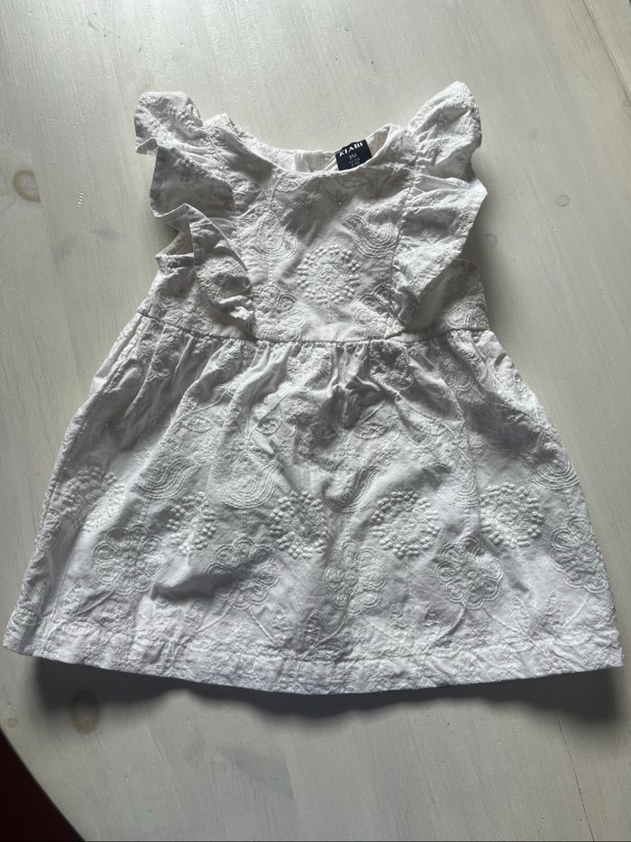 Robe blanche 3 mois
