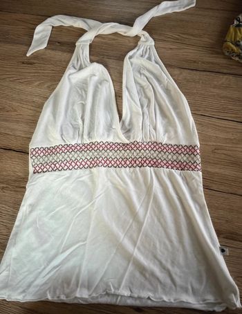 Joli haut sans bretelles dos nu Morgan - Blanc - Taille 38