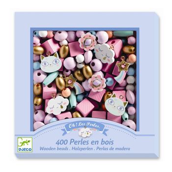 Perles bois : Arc-en-ciel - Djeco NEUF DJ09823