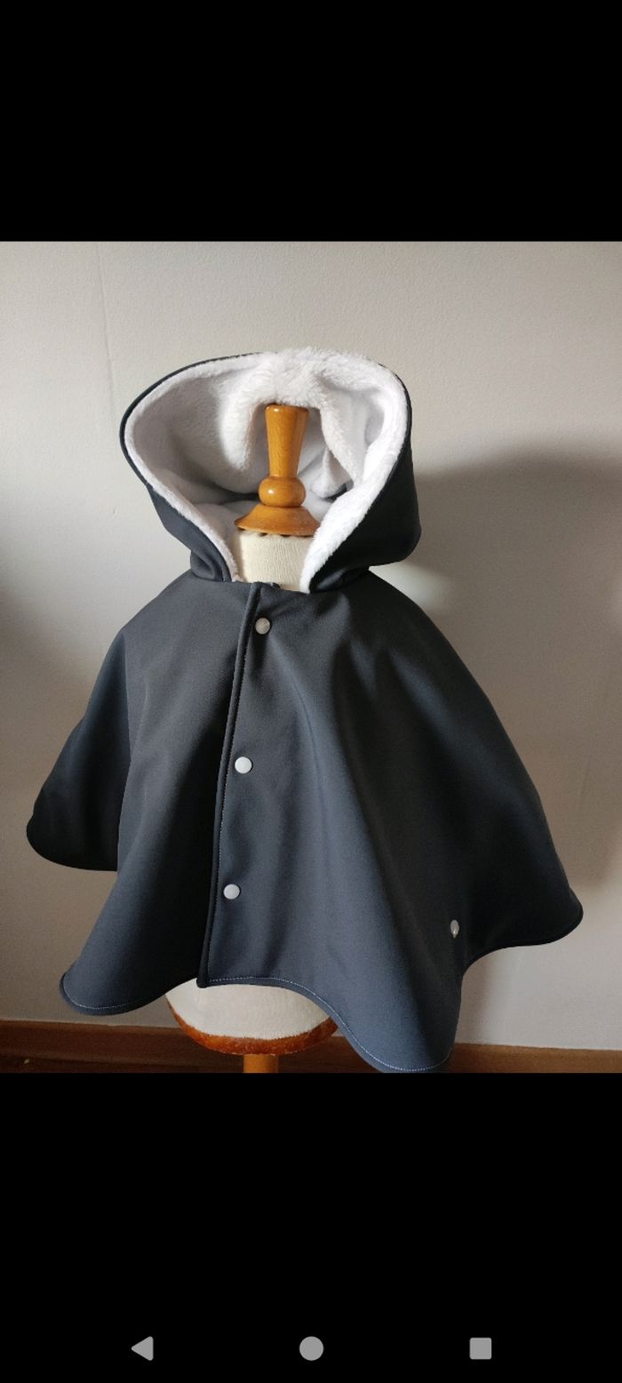 Poncho 0/18 mois