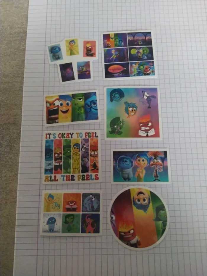 Lot stickers vice versa (lot F)
