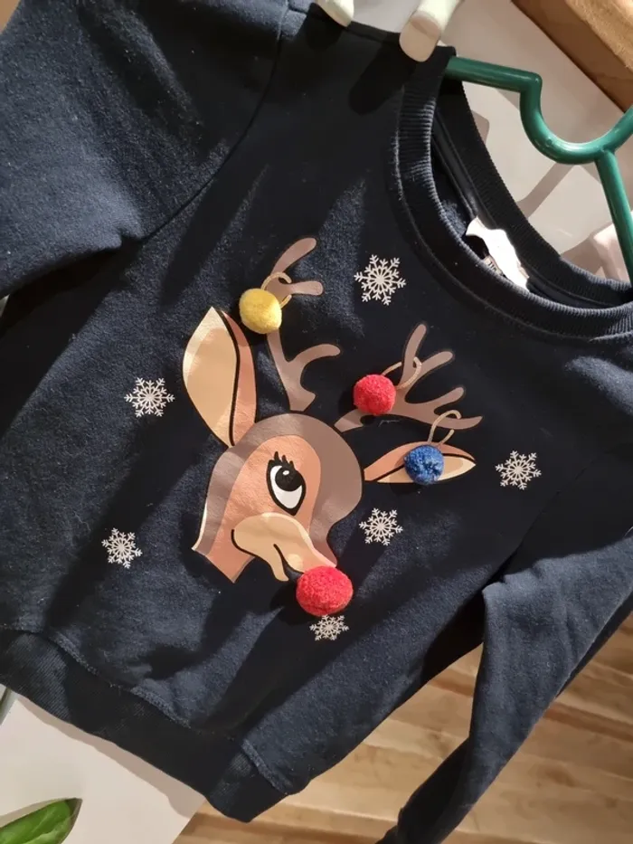 Sweat Noël kidsonly 5 ans - photo numéro 2