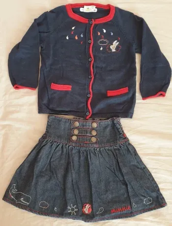 Ensemble Minnie Disney 3 ans
