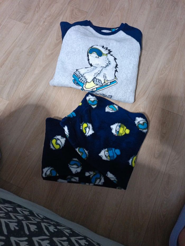 Pyjama hiver doux garçon 12 ans