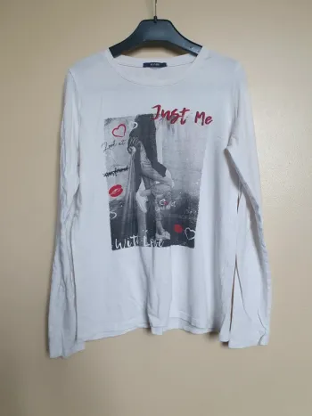 T-shirt Kiabi "Just me with love" taille 12 ans