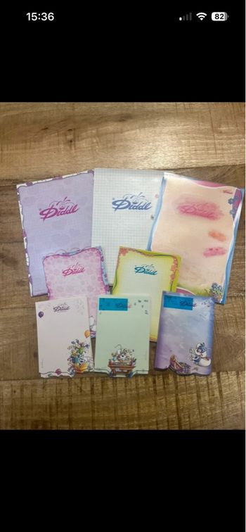 Lot de blocs Diddl – A5, A6 et Relief – Très bon état