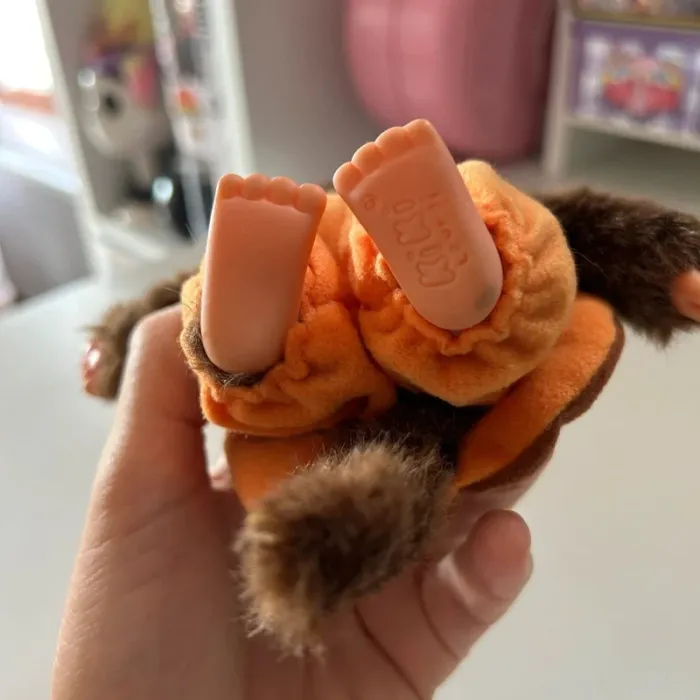 Peluche singe kiki le vrai déguisé - photo numéro 4