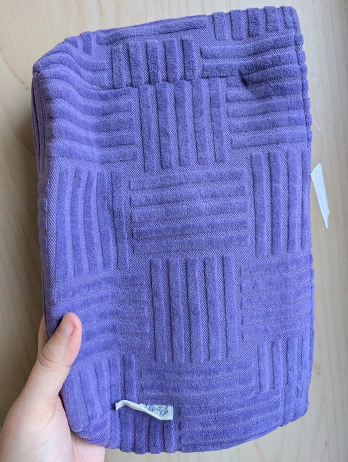 Grande trousse de beauté violette neuve - photo numéro 4