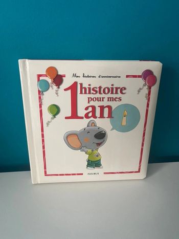 Livre 1 histoire pour mes 1 ans avec CD