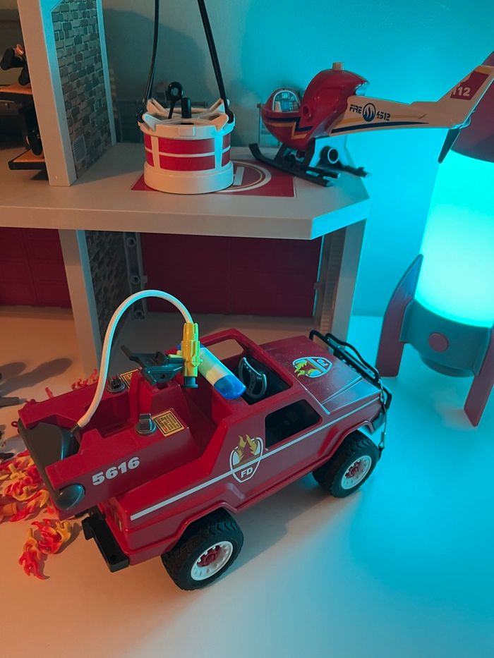Caserne pompier Playmobil - photo numéro 10