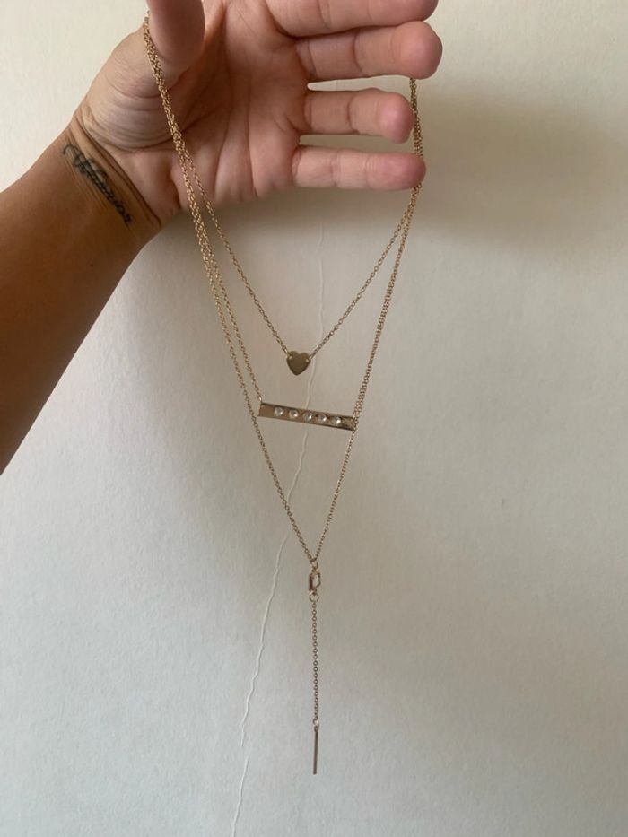 Collier multi doré - photo numéro 2