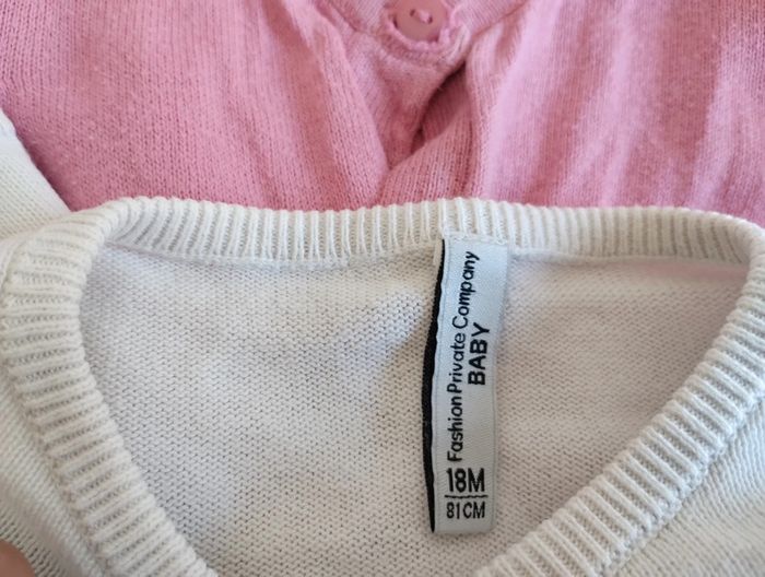 Lot 5 gilets + 1 boléro - photo numéro 2