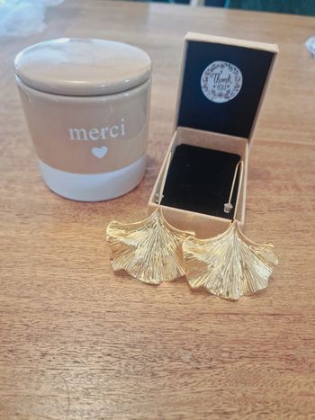 Boucle d'oreilles acier inoxydable