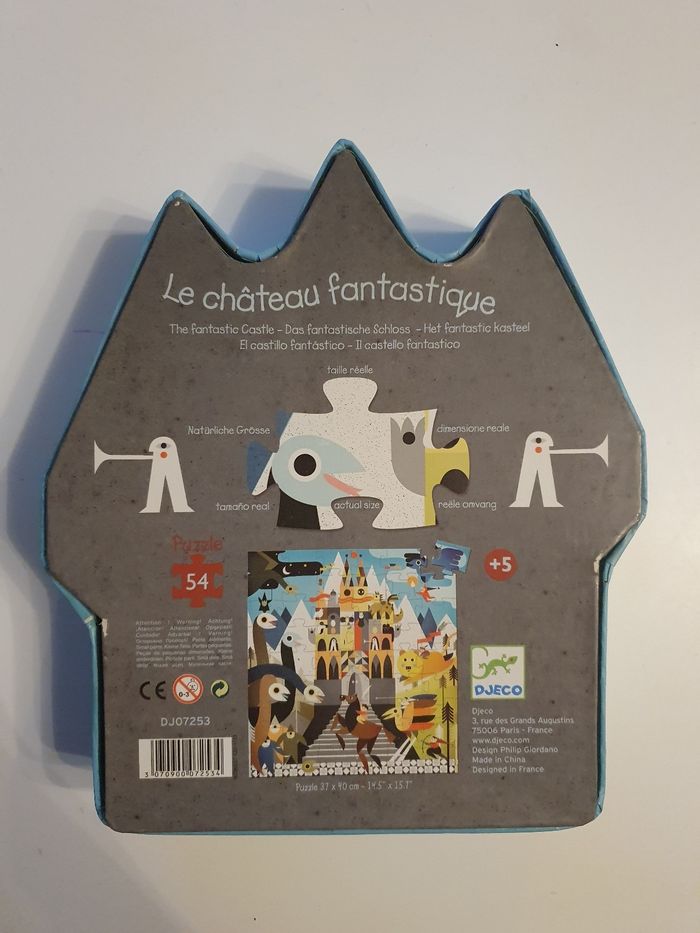 Puzzle le château fantastique Djeco - photo numéro 4