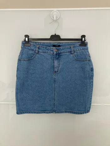 Jupe en jean bleue T38