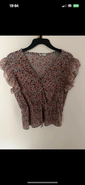 Blouse fleurie Taille L
