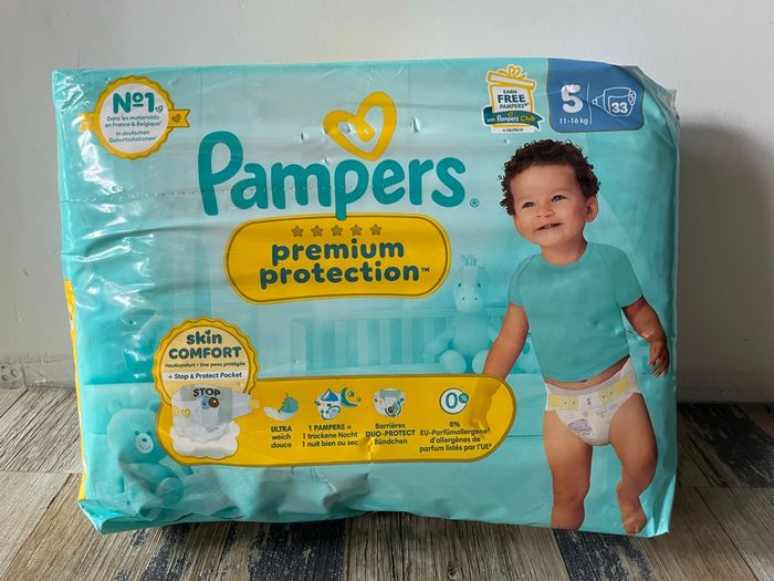 Couches Pampers Premium Protection