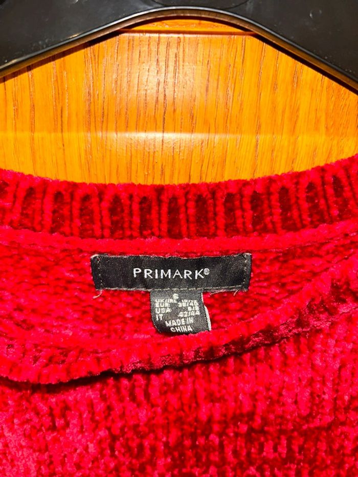 Pull doux rouge - photo numéro 2